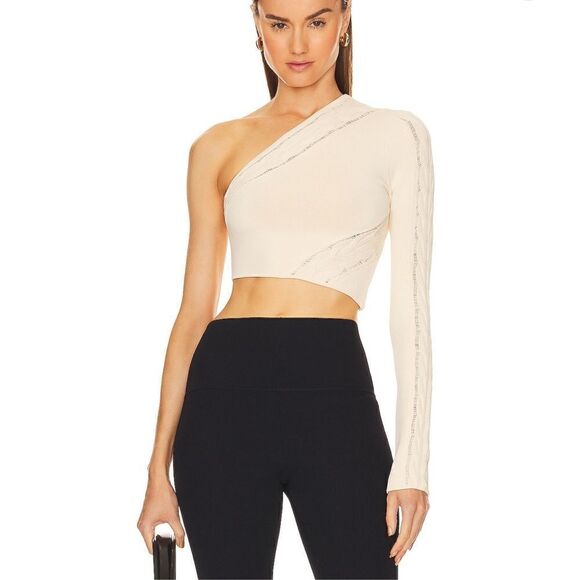 Michael Costello x REVOLVE Ency Cable Top in Cream new Small - Picture 2 of 8